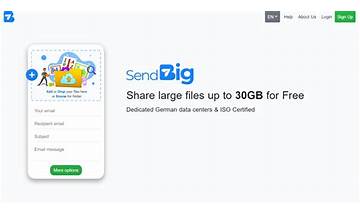 SendBig: App Reviews; Features; Pricing & Download | OpossumSoft